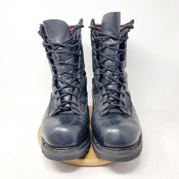 Matterhorn Boots Mens 9 Black Military Tactical Combat Shoe Vibram Insulated USA - Picture 3 of 14